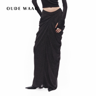 古典气质烟花垂坠女装 半裙 WAAG OUDE