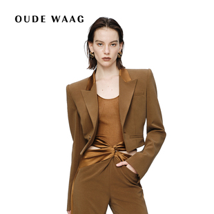 优雅利落精裁解构女士短西装 26早春新款 WAAG OUDE