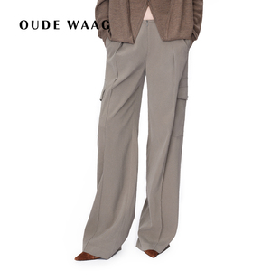 阔腿裤 OUDE 宽松休闲松弛感精裁廓形工装 25秋冬新款 WAAG