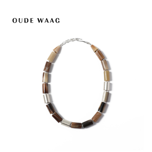 古典精致纯银白牛角先知项链 25秋冬新款 OUDE WAAG