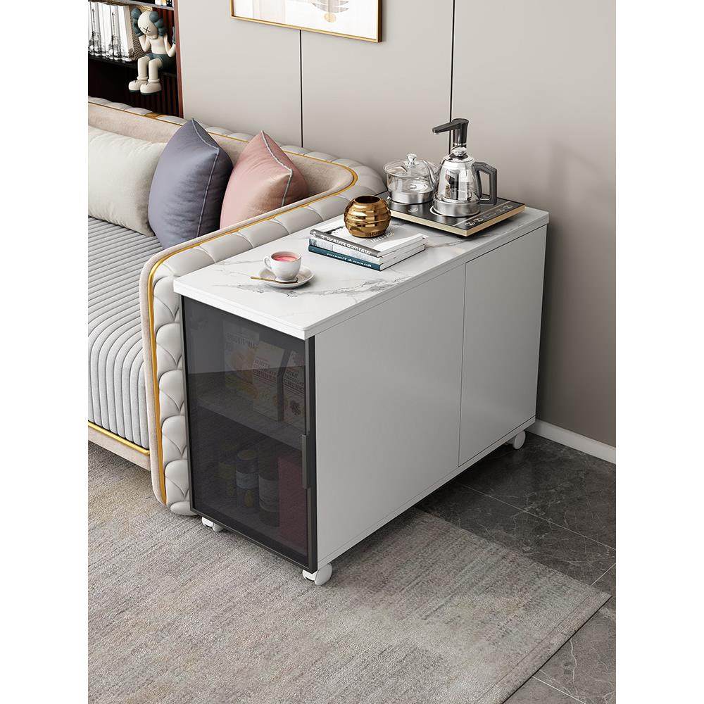 轻奢岩板沙发边柜客厅移动边几角几简约现代茶几柜侧边储物收纳柜,住宅家具,角几/边几,淘宝优惠券,粉丝福利购,淘宝优惠卷