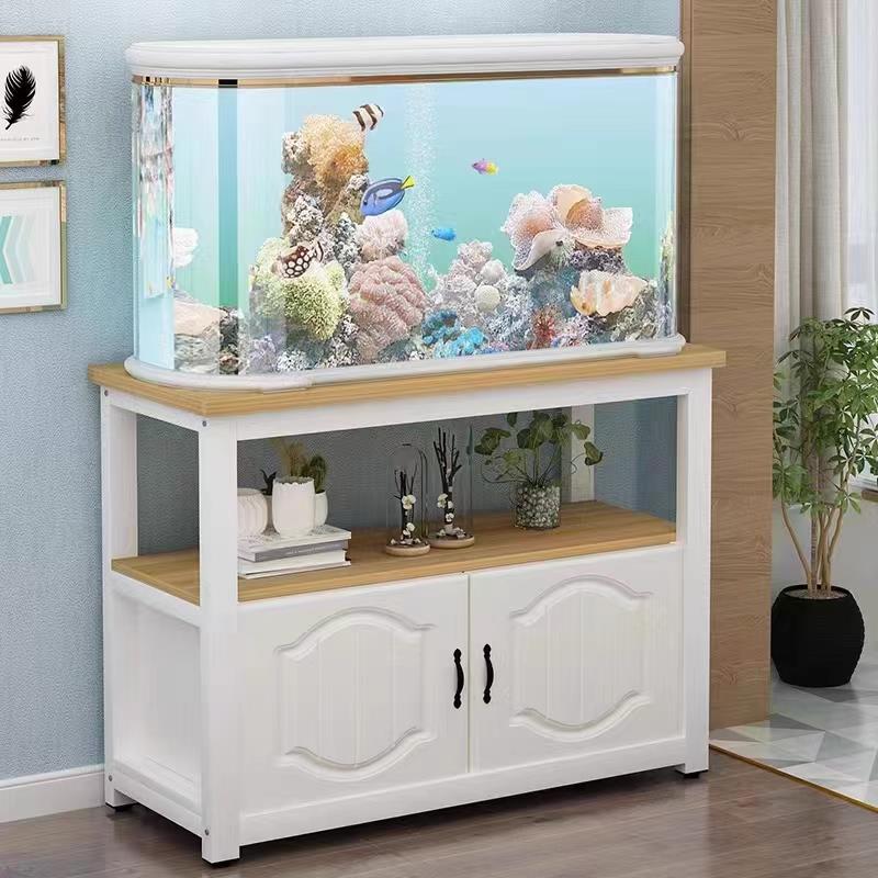 鱼缸柜底柜金属底架底座草缸鱼缸架子铁艺鱼缸底架水族箱鱼缸底座