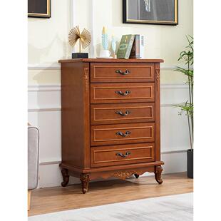 实木五斗柜简约现代卧室收纳柜清仓客厅柜子特价经济型欧式五斗橱