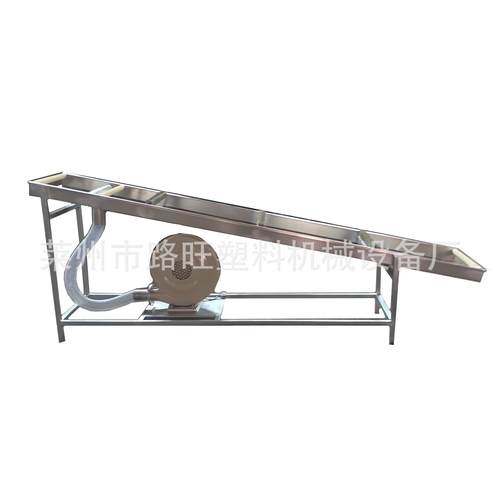 不锈钢沥水机毛刷沥水吹条机塑料造粒拉条吹干设备挤出拉丝干燥