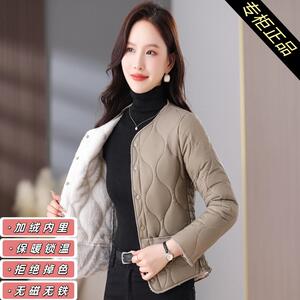 2024棉衣秋冬新款羽绒棉服轻薄保暖棉袄短款内胆外套加绒修身加厚