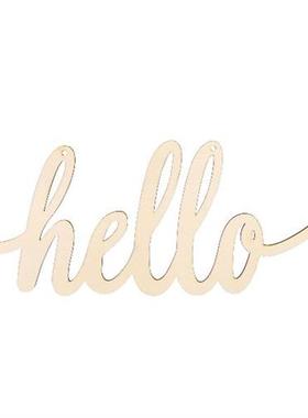 Wreath Decor Door Wall Decoration Xmas Decorations Letter