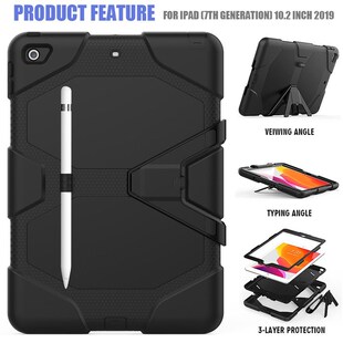极速Case iPad For 8th 10.2 7th 2020 Tablet Funda gen