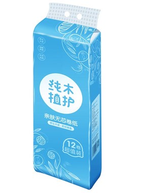 Plant protection coreless roll paper roll layer thickening