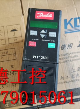 议价丹弗斯220V 0.75KW变频器VLT2807PD2B20STR0DBF10A00拍摄议价