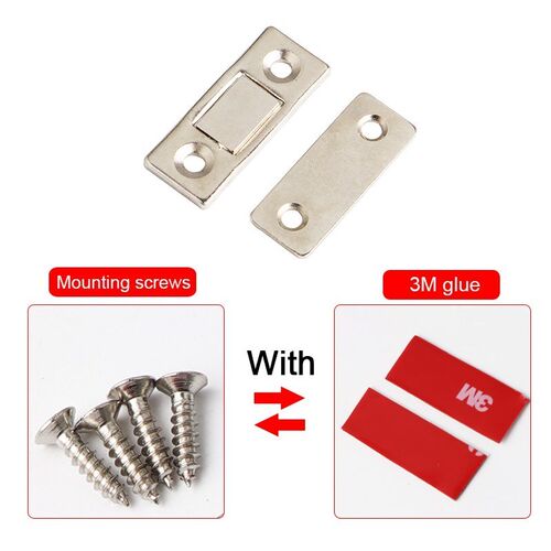 极速Feng Ye 2pcs Set Strong Door Closer Magnetic Door Catch