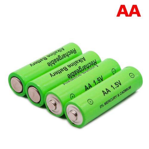 极速New AA battery 1.5v 3800mAh Alkaline1.5V Rechargeable B