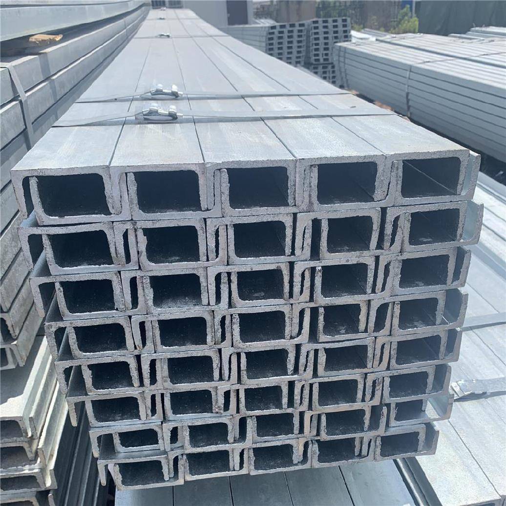 切割工地u型叉h车加工钢材型材镀锌槽钢钢型材h钢槽H型钢零切