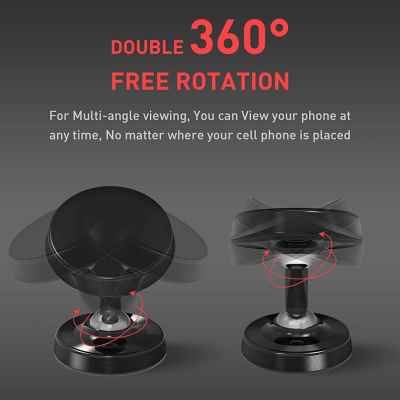 极速Magnetic 360 Rotable Air Vent Dashboard Car Phone Hold
