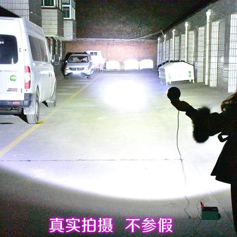 摩托车电动自行车车灯超亮d大灯三轮车改装灯激光炮车灯前射灯外