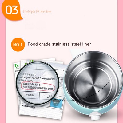 极速1.5L Multi-function Electric Slow Cooker Electric Skille