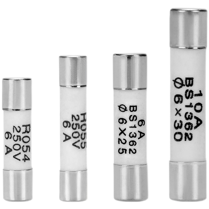 熔断器R055陶瓷保险丝管RO55芯子5*25MM250V 0.5A~20A6A10A
