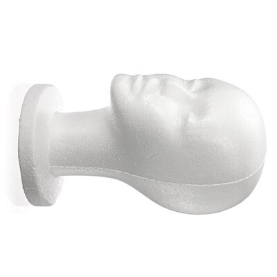 极速1pcs  Foam Mannequin Head Model Styrofoam Mannequin Mani