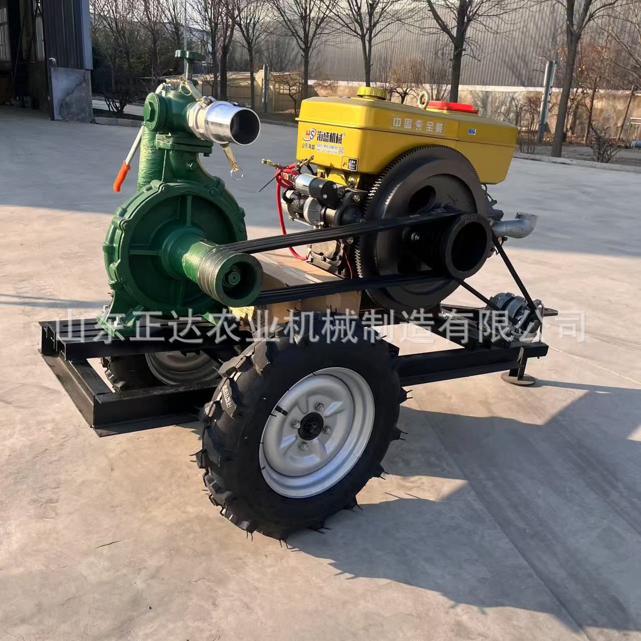 260型4寸加大叶轮喷灌水泵 节水喷灌泵机组 不同动力带动