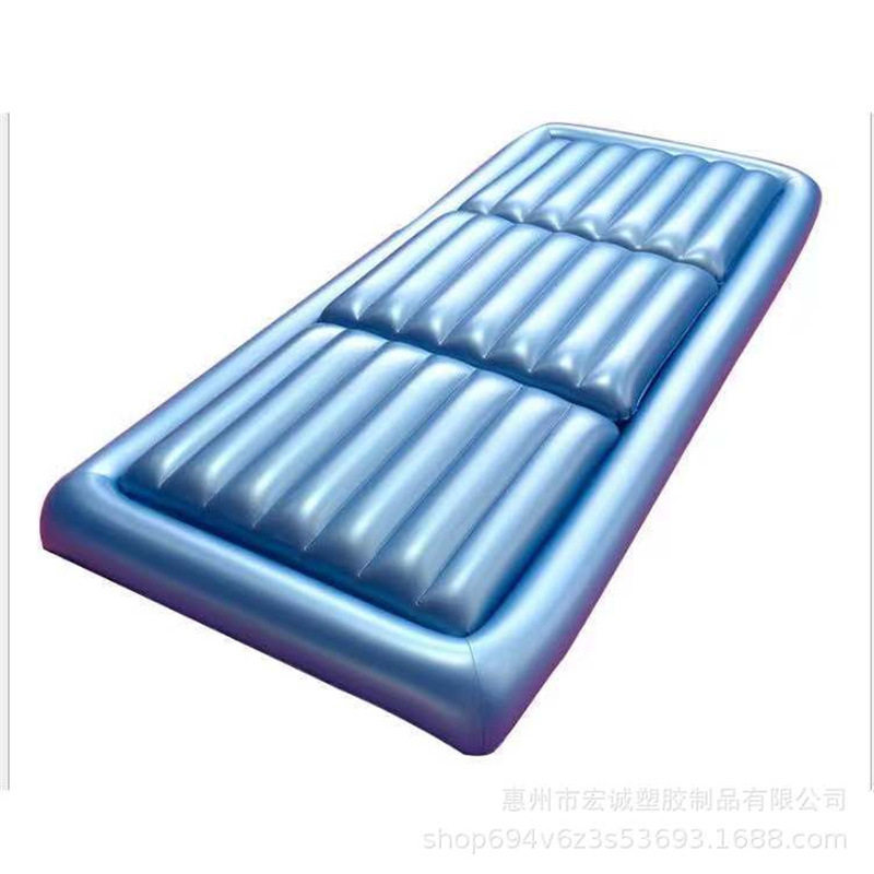 厂家直销充气pvc加厚水床床垫充水便携式充气浮排水床