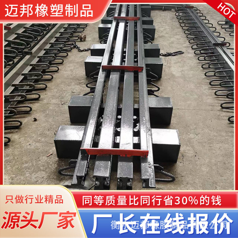 桥梁公路伸缩缝梳齿板模数式隔震装置浅埋嵌固路面形变缓冲构件