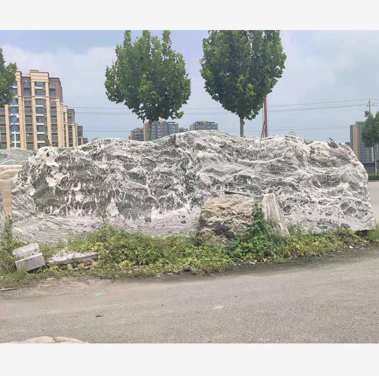 厂家出售乡村路口门牌石 晚霞红 雪浪石门牌石 公司工厂门牌石
