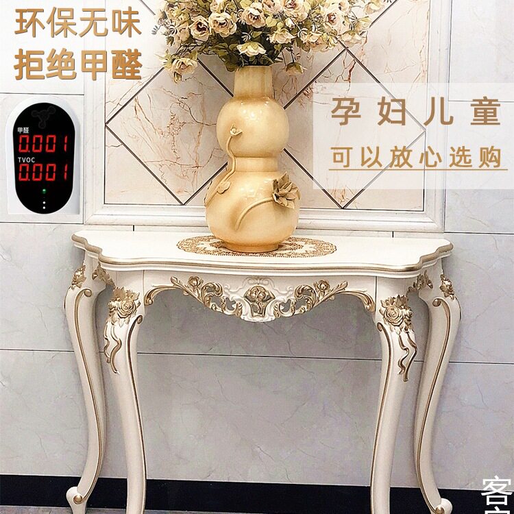 欧式玄关柜靠墙走廊桌子装饰台置物架轻奢风进门入户客厅隔断美式