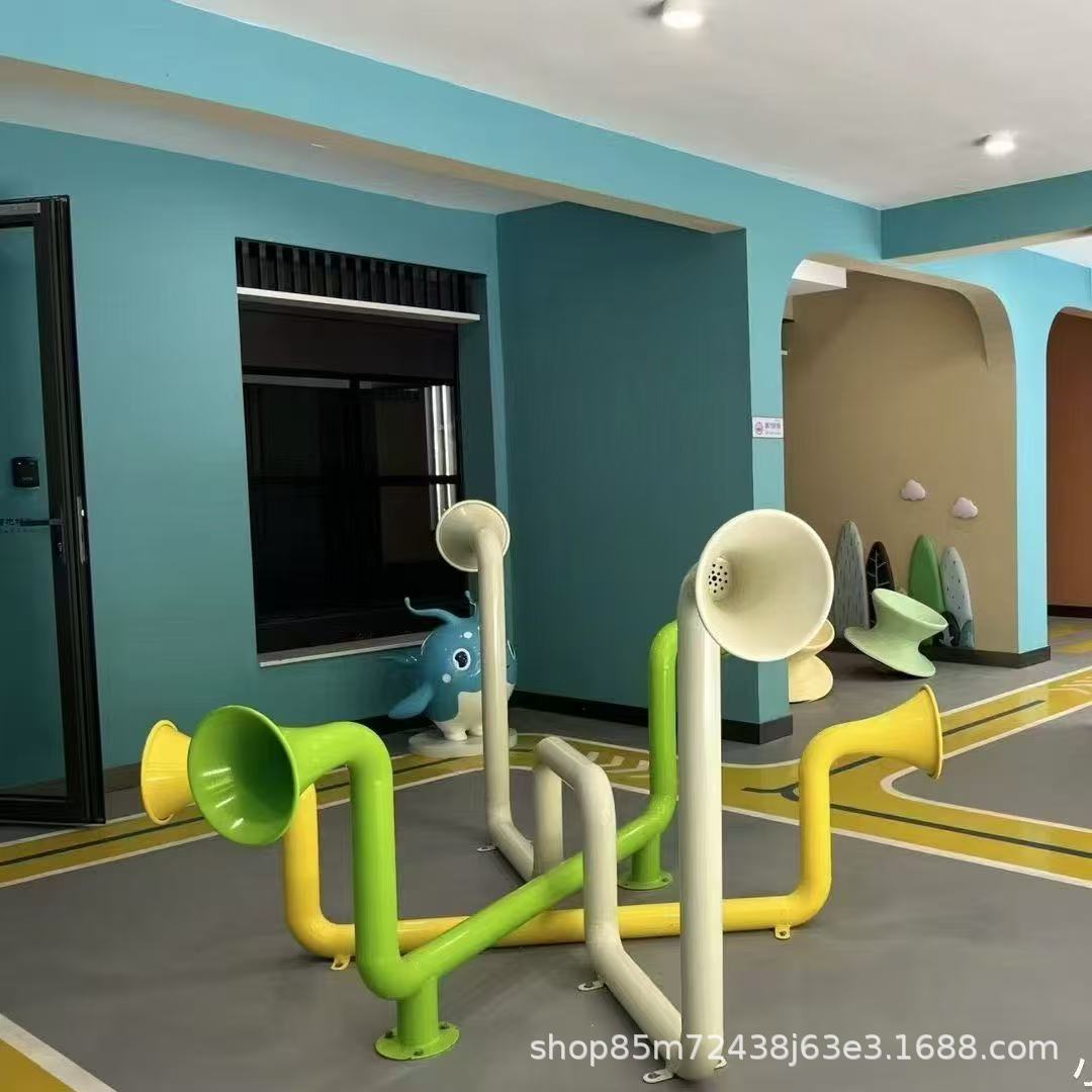 儿童户外传声筒幼儿园景区小区打击乐器游乐设备定制墙面传音筒