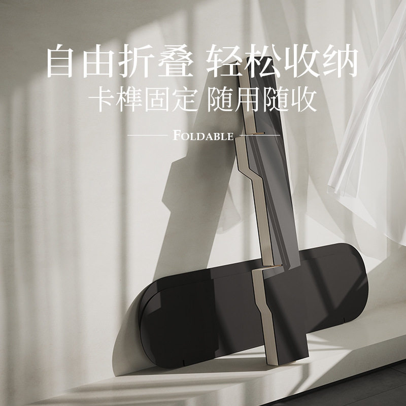 青美环岛前台门店收银台接待吧台展会主题布置接待台可折叠移动