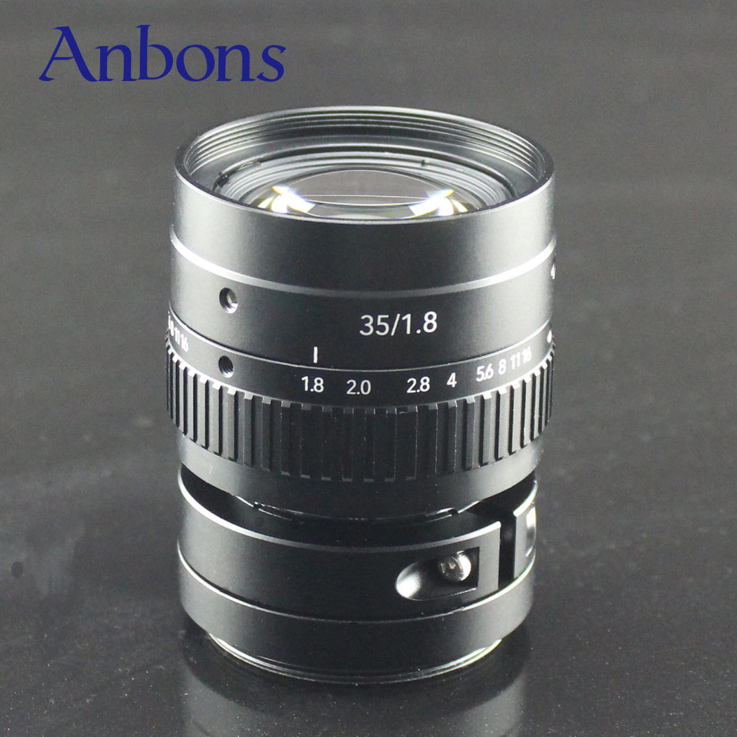 海康工业线扫镜头相机镜头LS35mmF1.8M42口8k5um线扫镜头工业镜头