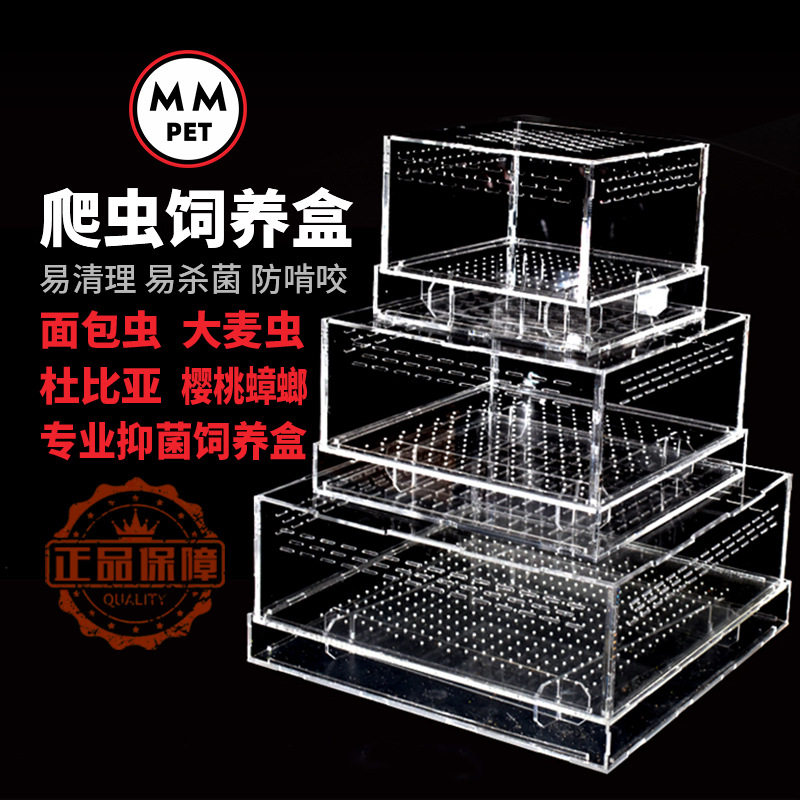 新大麦虫黄粉虫养殖盒大麦虫面包虫养殖工具塑料饲养盒厂家直其他