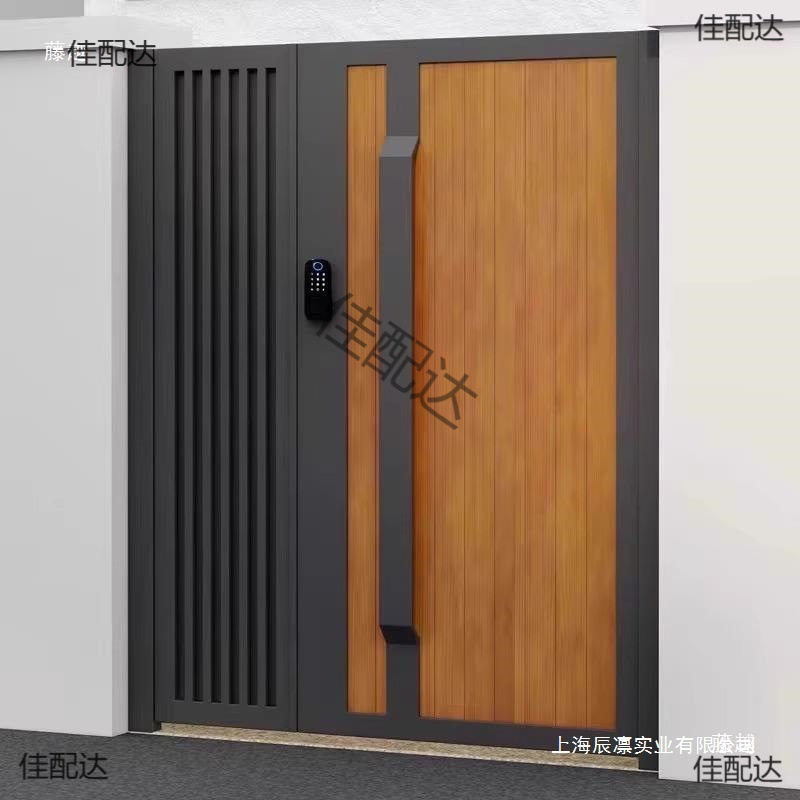 铝合金不锈钢户外庭院栅栏大门