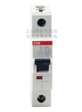 ABB低压开关S200系列直流断路器S201M-K1.6DC;2TAZ112100R0257