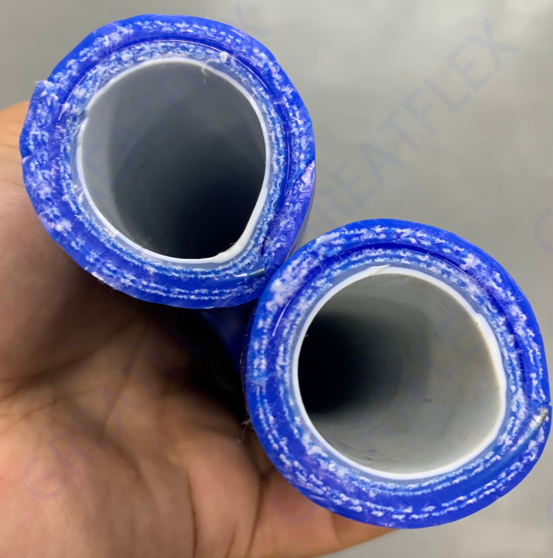 格雷特 蓝色 FV20B 耐负压 内衬氟硅胶钢丝软管 供应商