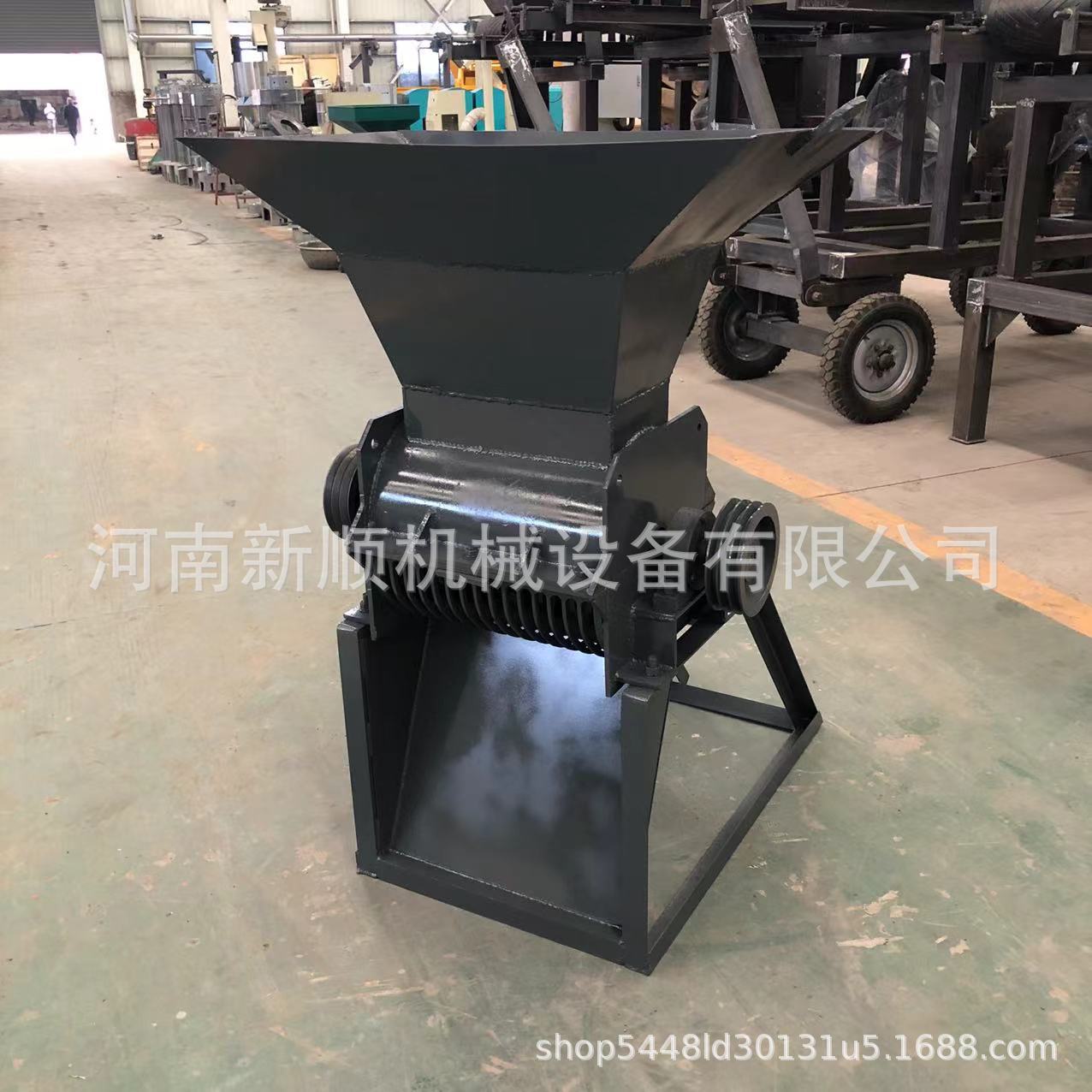 移动工地用粉土机压滤泥饼粉碎