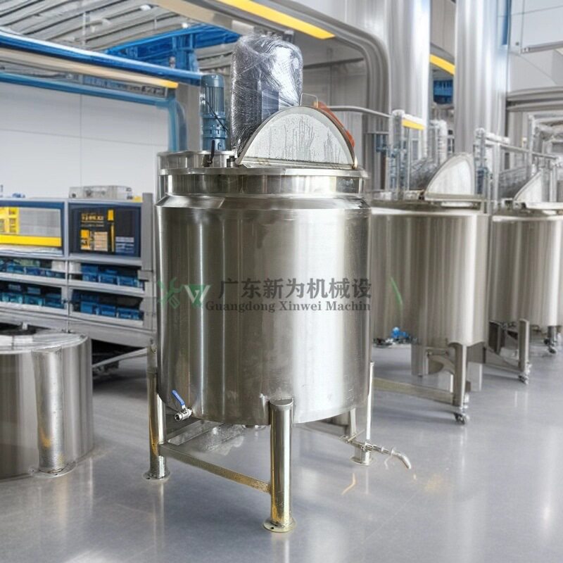 生产批发 工业胶水液体搅拌机 小型化工用混合机 双层加热搅拌桶