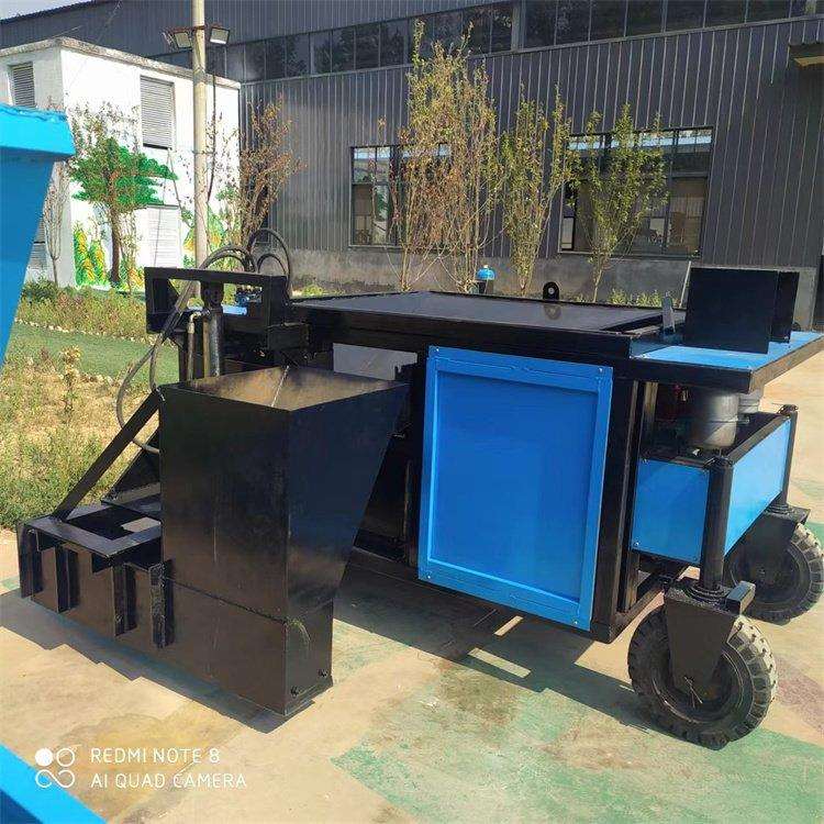 公路边沟路缘石滑模机混凝土拦水带成型机异性路肩石滑模机
