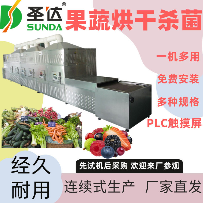 果蔬微波脱水烘干设备蒜片低温干燥机辣椒脱水烘干箱不破坏形状