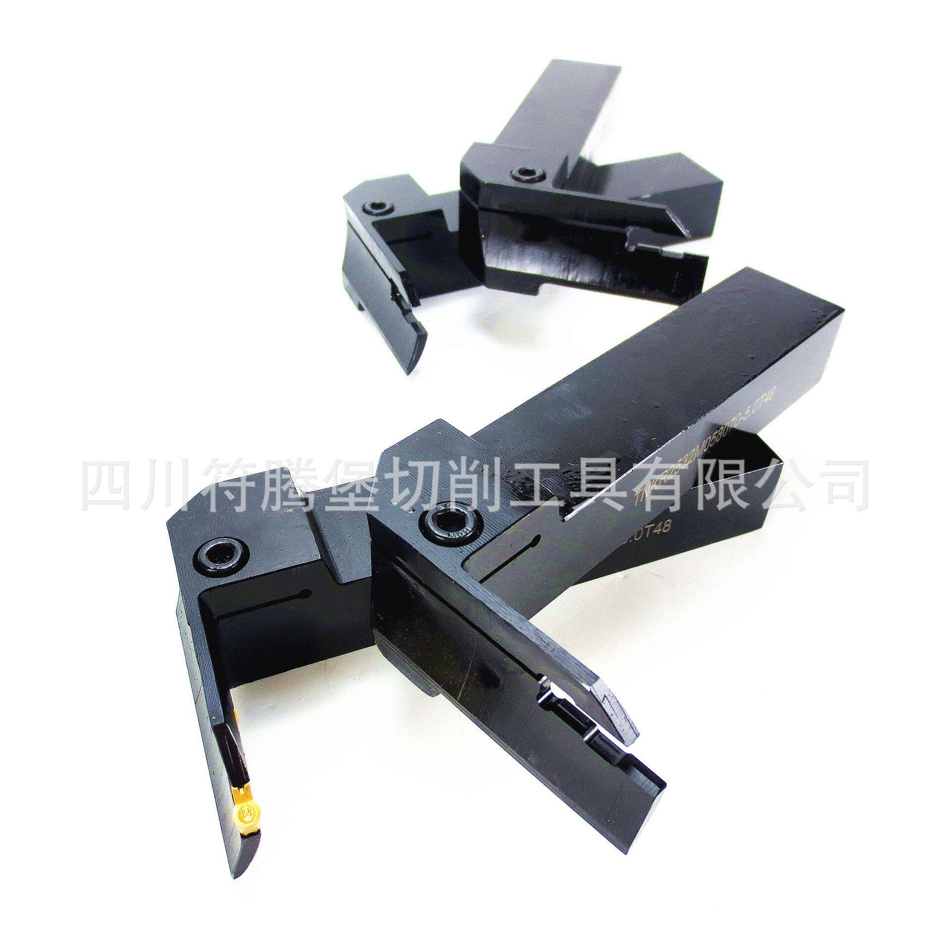 天虎非标端面槽车刀/7字形端面槽刀杆：TNKR2532M058070-5.0T51