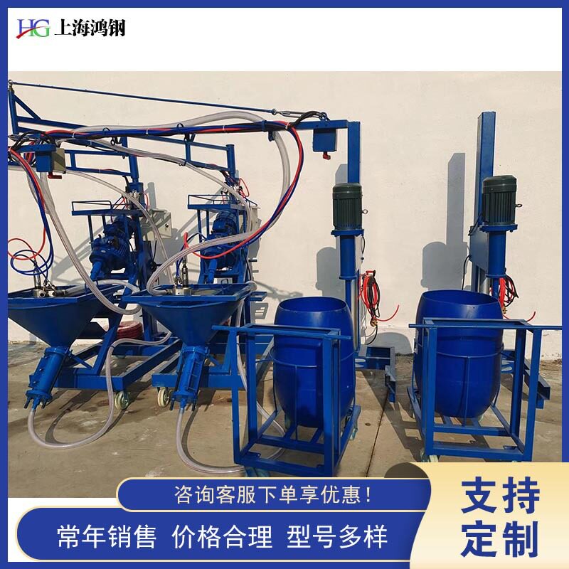 窗套线条欧式成型设备80型螺杆式窗套喷浆机水泥砂浆喷涂设备