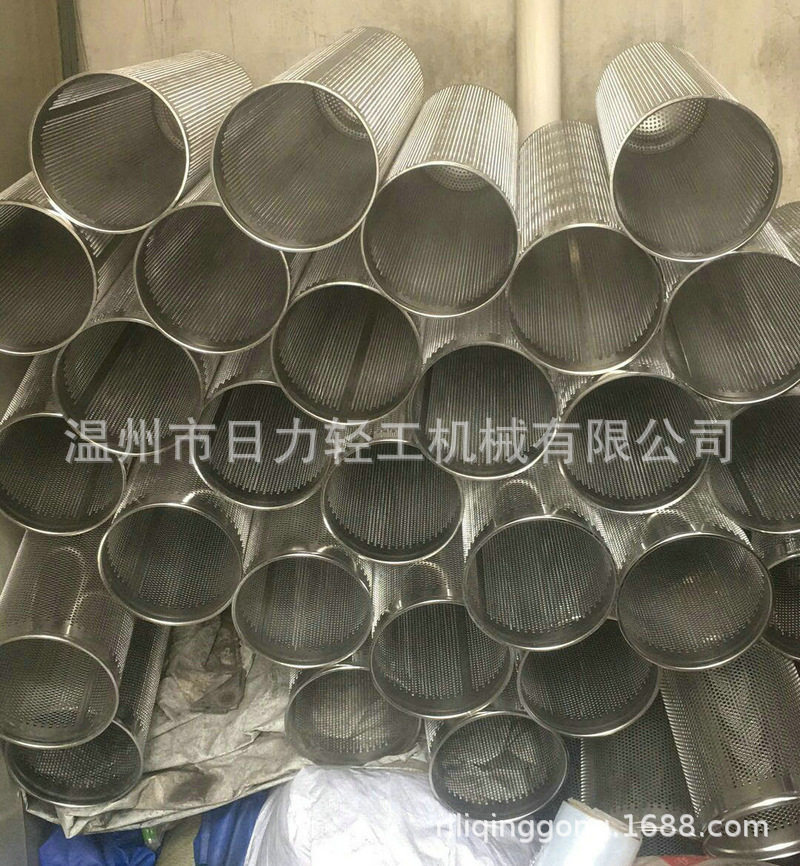 不锈钢丝网滤蓝矿用筛蓝筛筒加强网滤筒