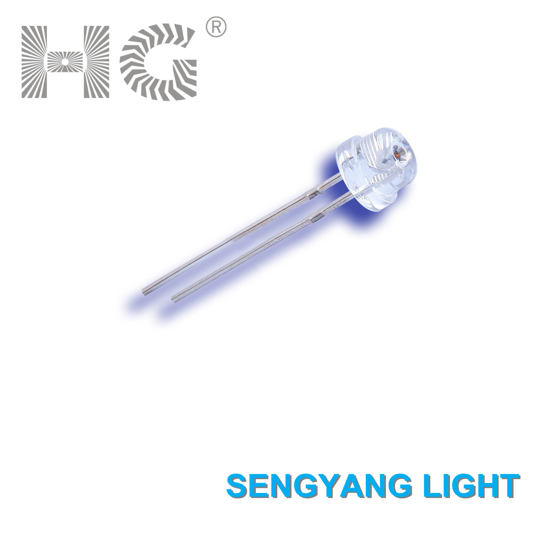 4.8mmLED草帽灯珠F5白光直插