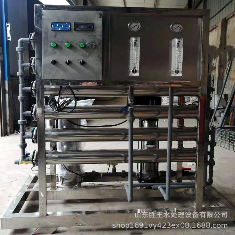 反渗透设备 一体化净水过滤工业脱盐全不锈钢 胜王水处理