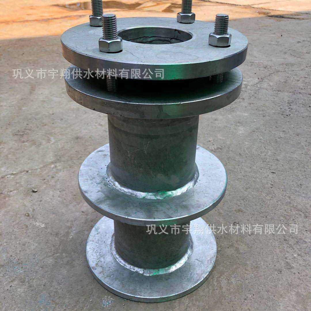 直销不锈钢防水套管DN150柔性防水套管02S404刚性防水翼环