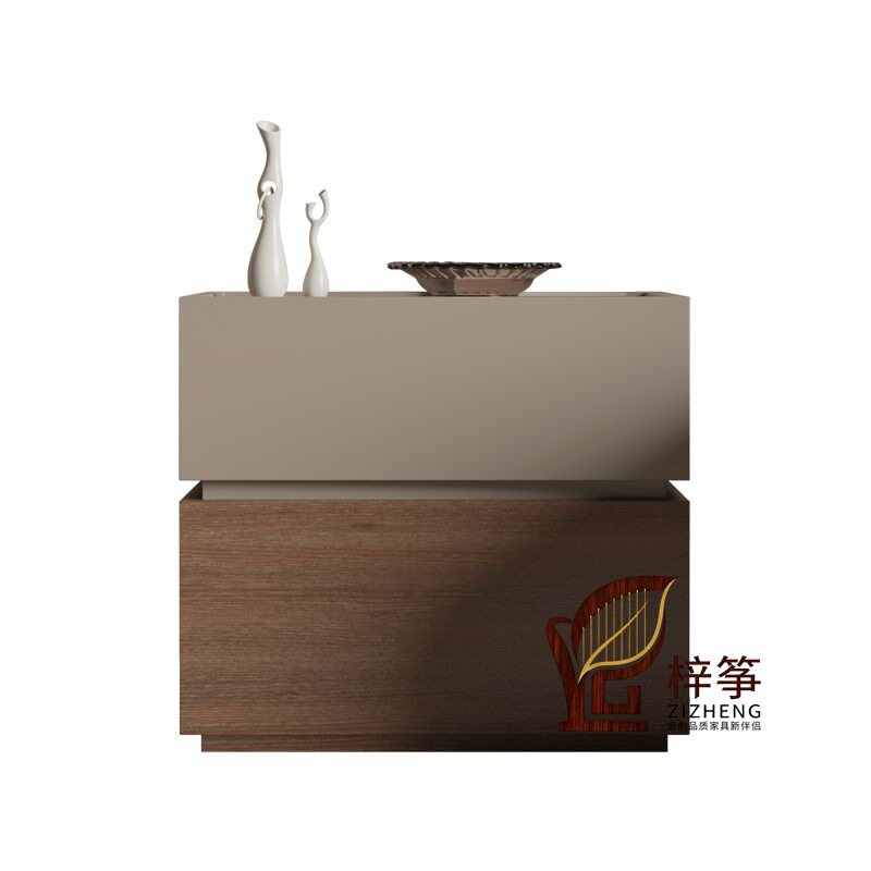 床头柜床头简约现代卧室小型储物柜家用组装轻奢收纳高级感床边柜