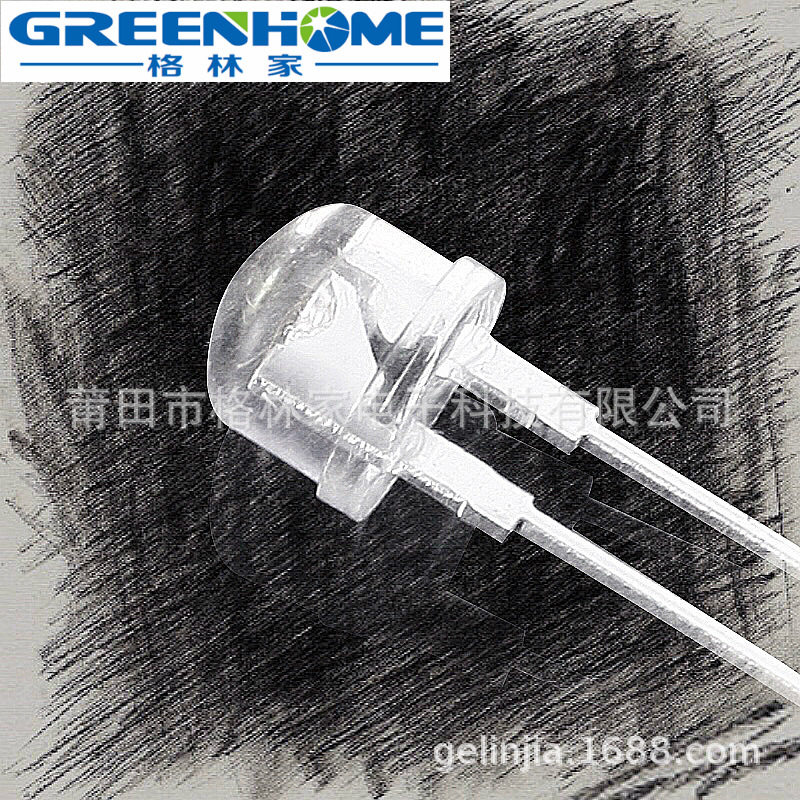 F8mm草帽LED双色自闪灯珠