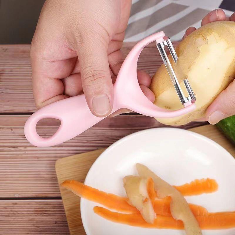 【包邮】新款不锈钢削皮刀土豆削皮器刮皮刀水果瓜刨厨房削皮刀