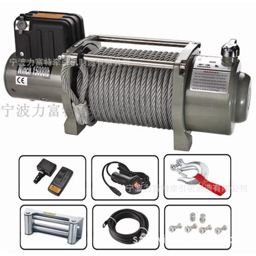 SEC1500012V/24V汽车电动绞盘汽车改装件卡车绞盘