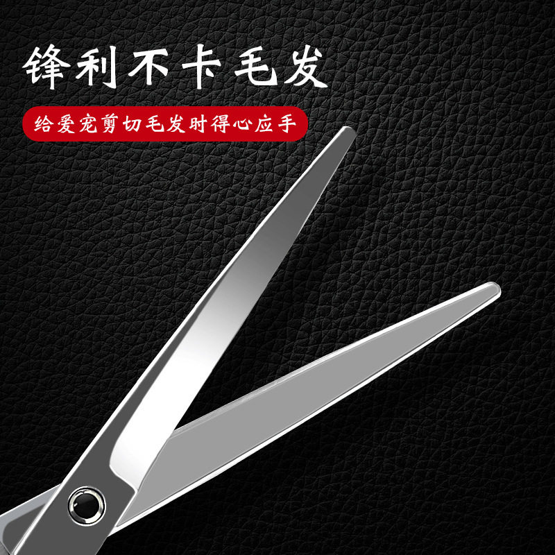 宠物美容弯剪刀狗狗修毛