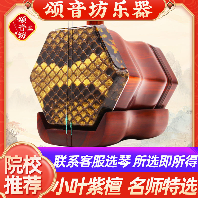 专业演奏考级老料紫檀二胡乐器大音量初学者儿童成人胡琴厂家直销