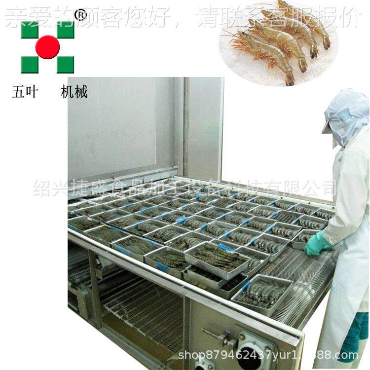 条虾单冻SSD机,芦笋盘冻机,,鱼片道冻结机块块冻机,薯水饺隧速冻